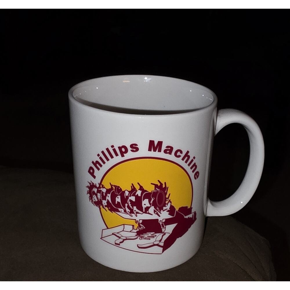 Phillips Machine Freedom Car Coal Hauler Mining Advertising Coffee Mug